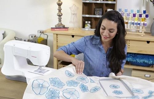 Industrial embroidery machine
